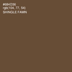 #684D36 - Shingle Fawn Color Image
